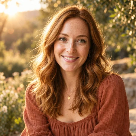 AI golden hour Instagram profile picture outdoors