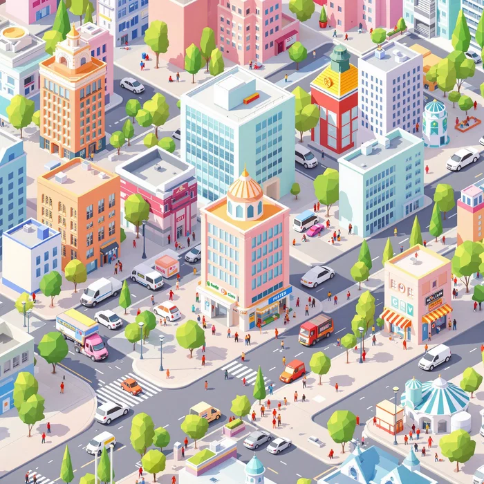 Isometric city