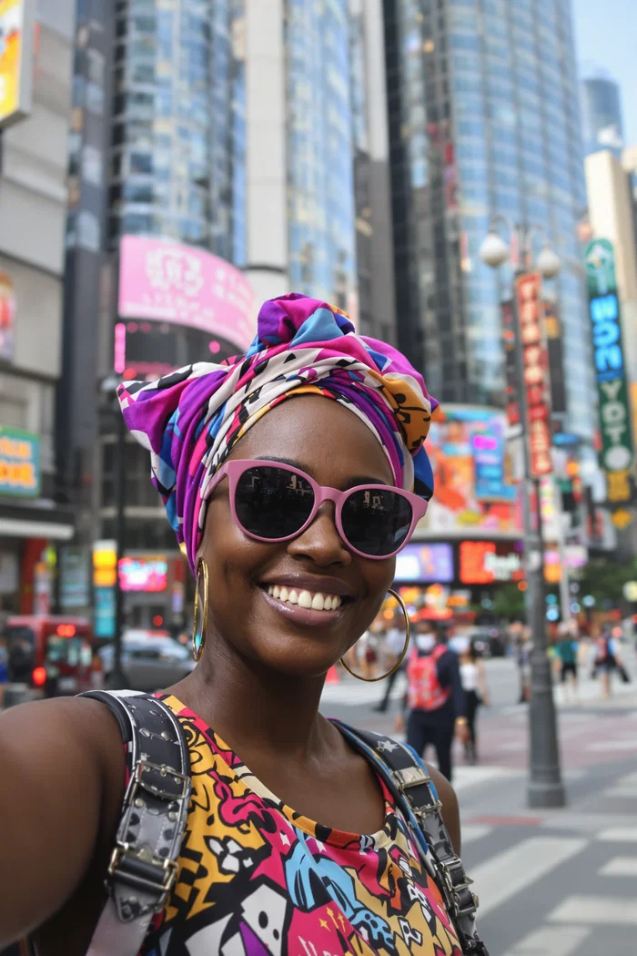 African influencer