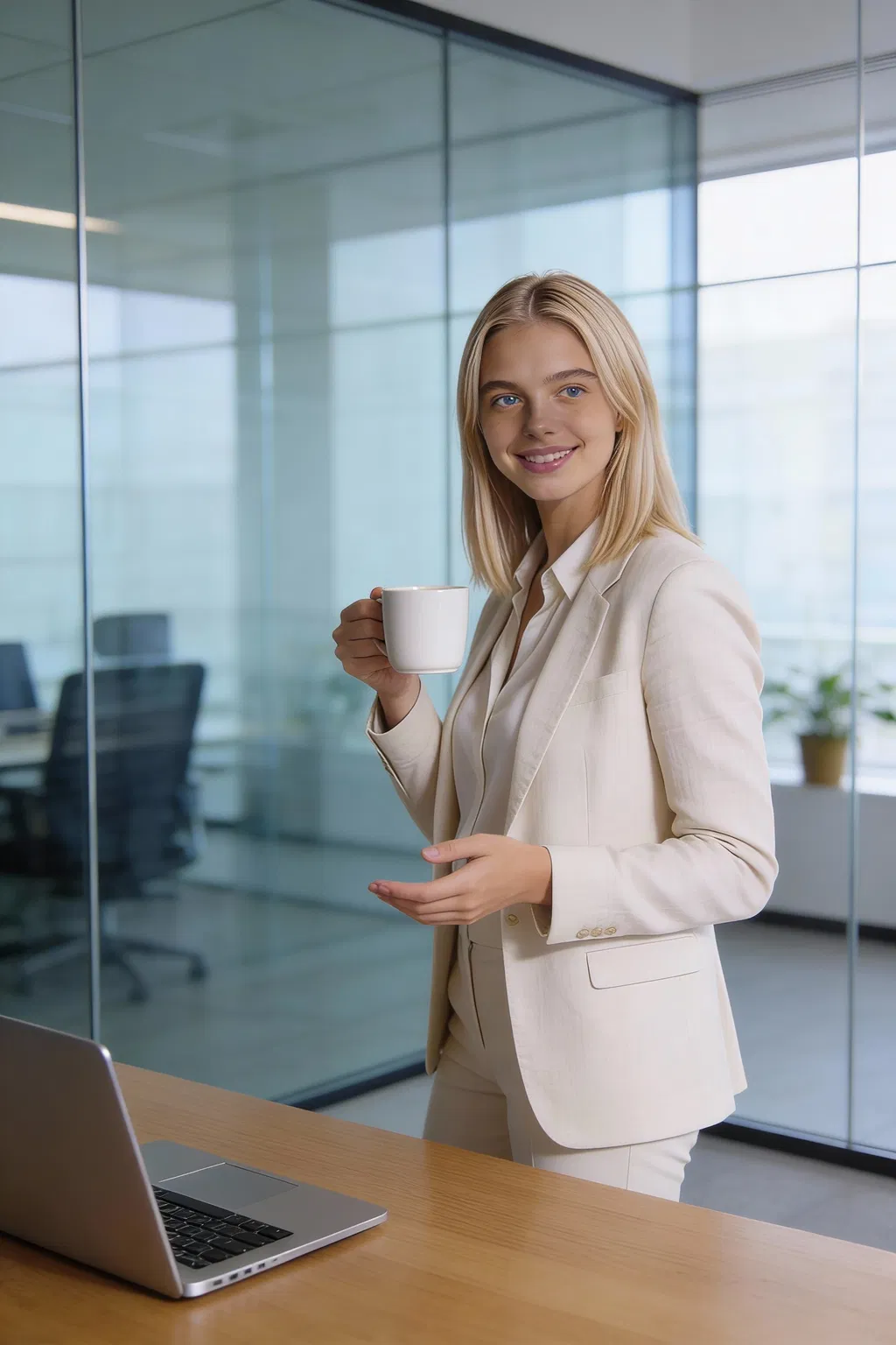 Emma AI photoshoot scenario 1 pose 4