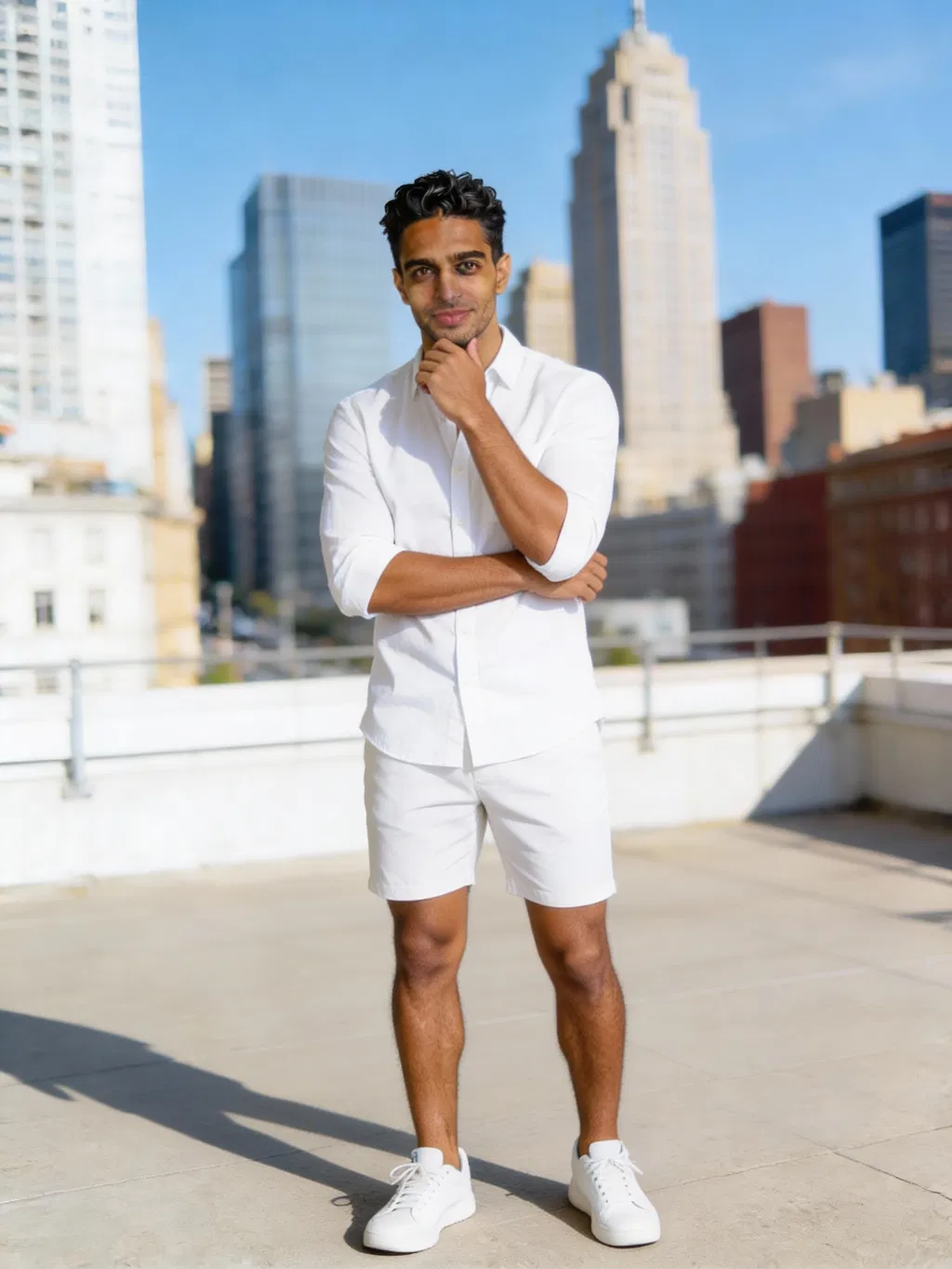 James AI photoshoot scenario 2 pose 3