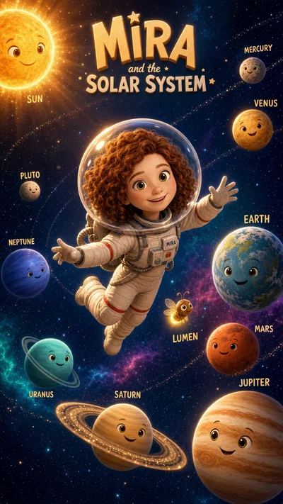 Postcrest AI Solar system episode poster