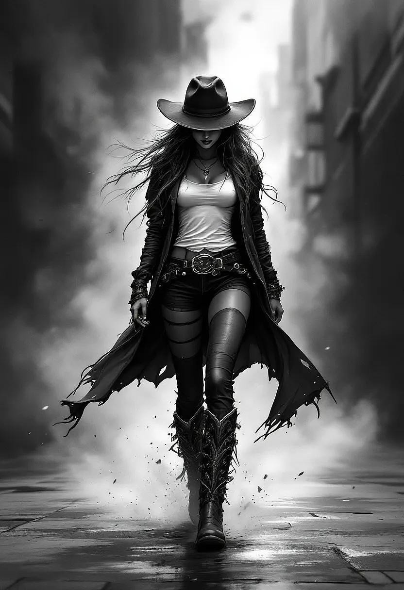 Digital Art Cowboy AI Image